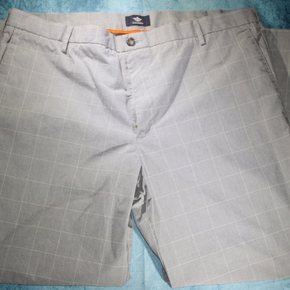 Plaid Tan Dockers Classic Fit 44x32 $15